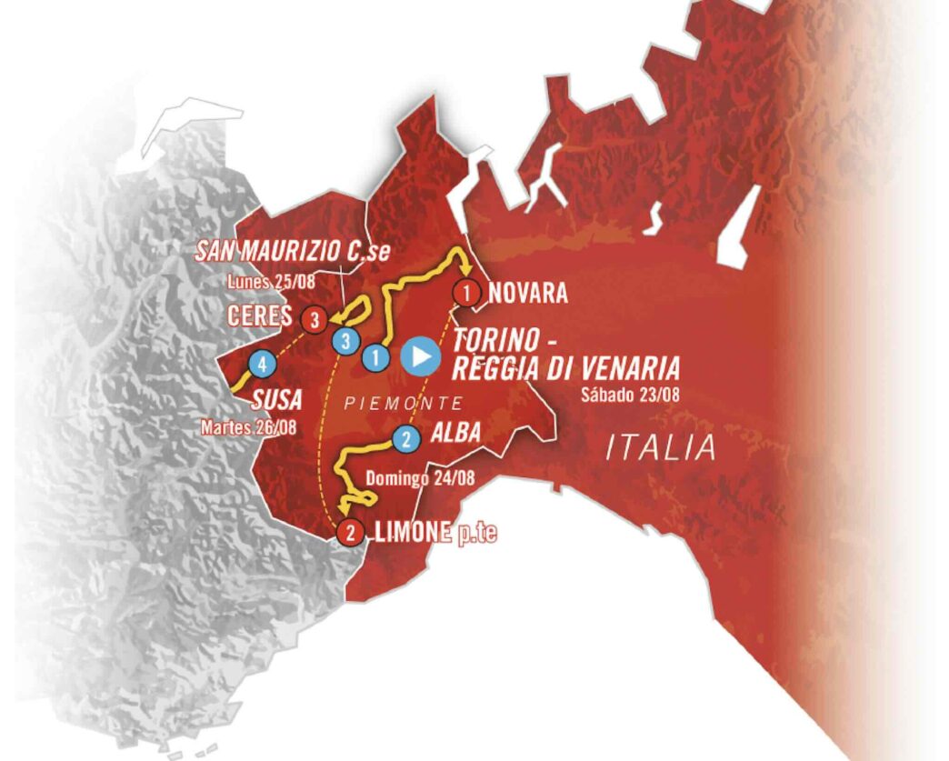 La Vuelta 2025 un départ inédit depuis le Piémont au coeur des Alpes