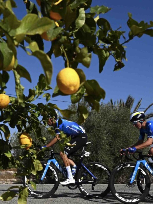 Movistar Team en stage à Valence du 7 au 17 décembre