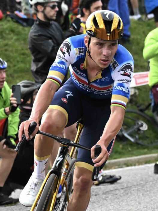 Remco Evenepoel blessé lors d'un entraînement des fractures diagnostiquées